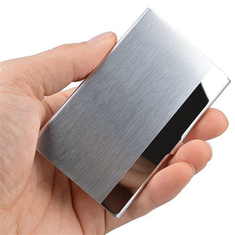 steel box card holder|metal card holder pricelist.